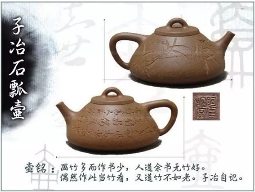 老紫砂壺曼生十八式圖解，曼生18式的具體樣式圖及名稱