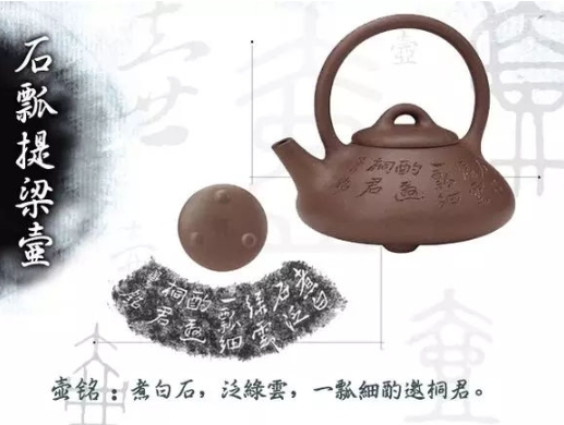 老紫砂壺曼生十八式圖解，曼生18式的具體樣式圖及名稱