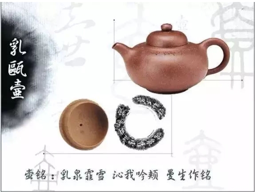 老紫砂壺曼生十八式圖解，曼生18式的具體樣式圖及名稱