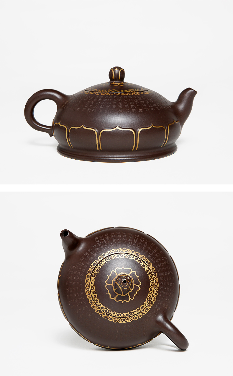 佛系紫砂壺，禪意靜心紫砂壺