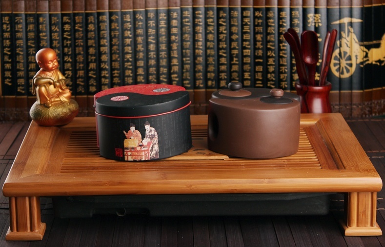 太極陰陽紫砂壺，創(chuàng)意格紫砂壺